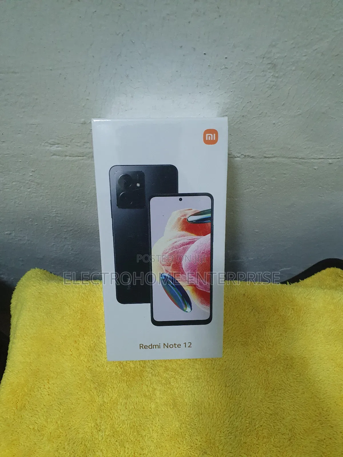 New Xiaomi Redmi Note 12 128 GB Black