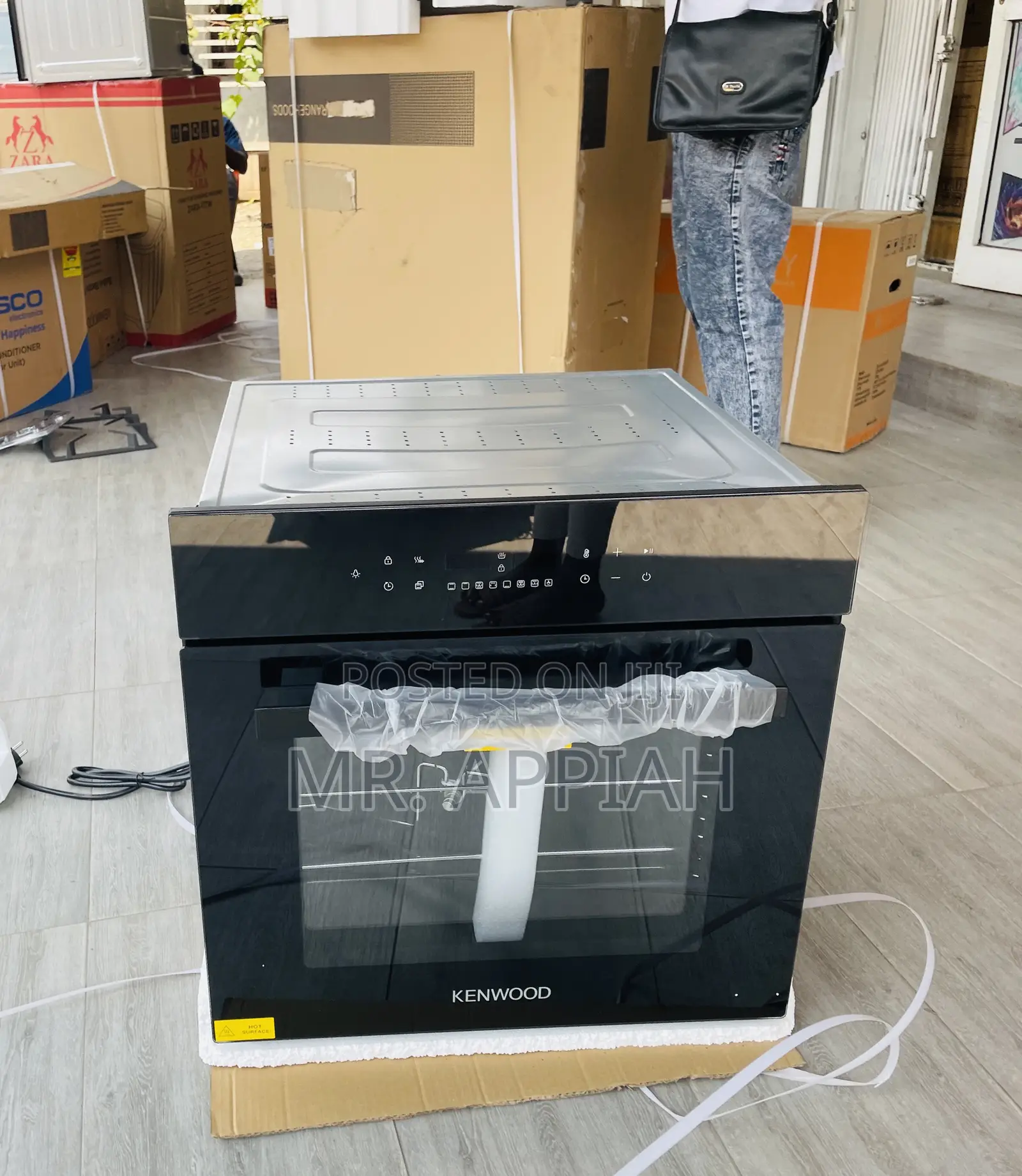 Fresh in Box Kenwood 60cm Oven Inbuilt Touch Screen,Gray
