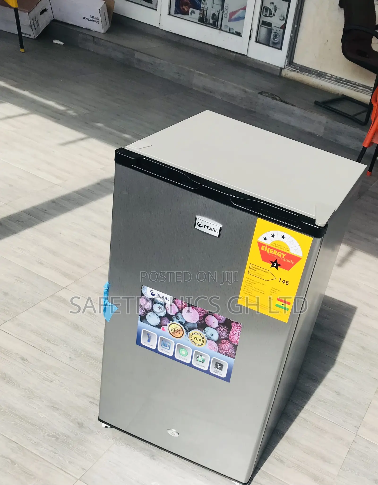 Pearl Chillout 80l Singledoor Top Freezer Tabletop Fridge