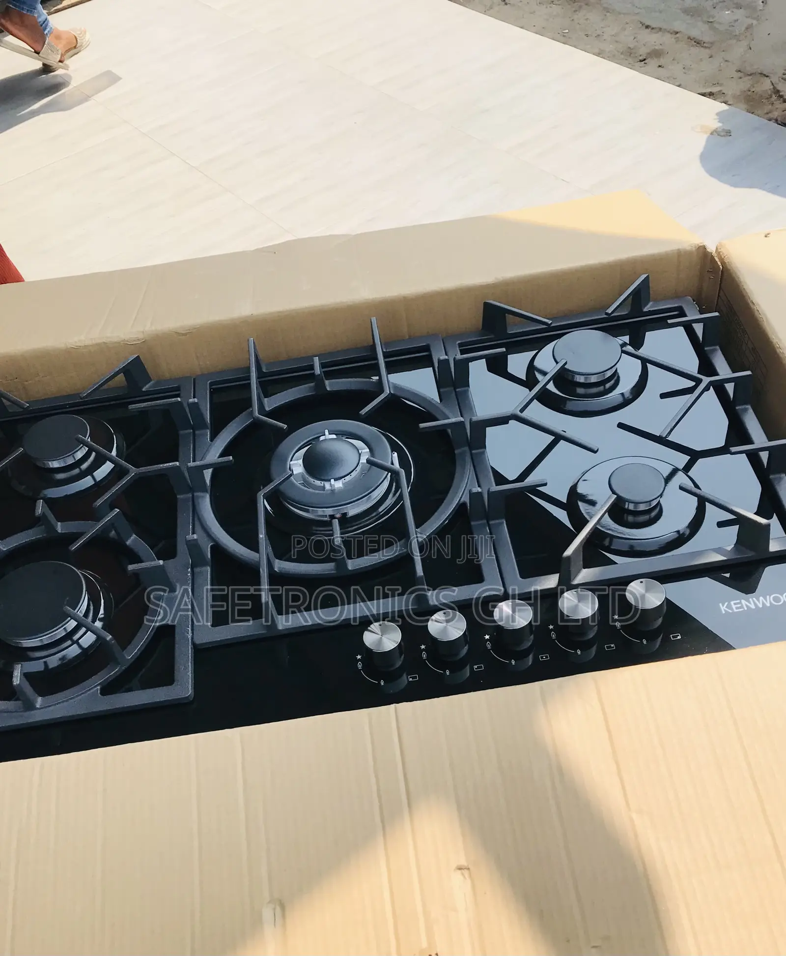 High Quality Kenwood 5 Gas Hobs Glass 90cm in-Built
