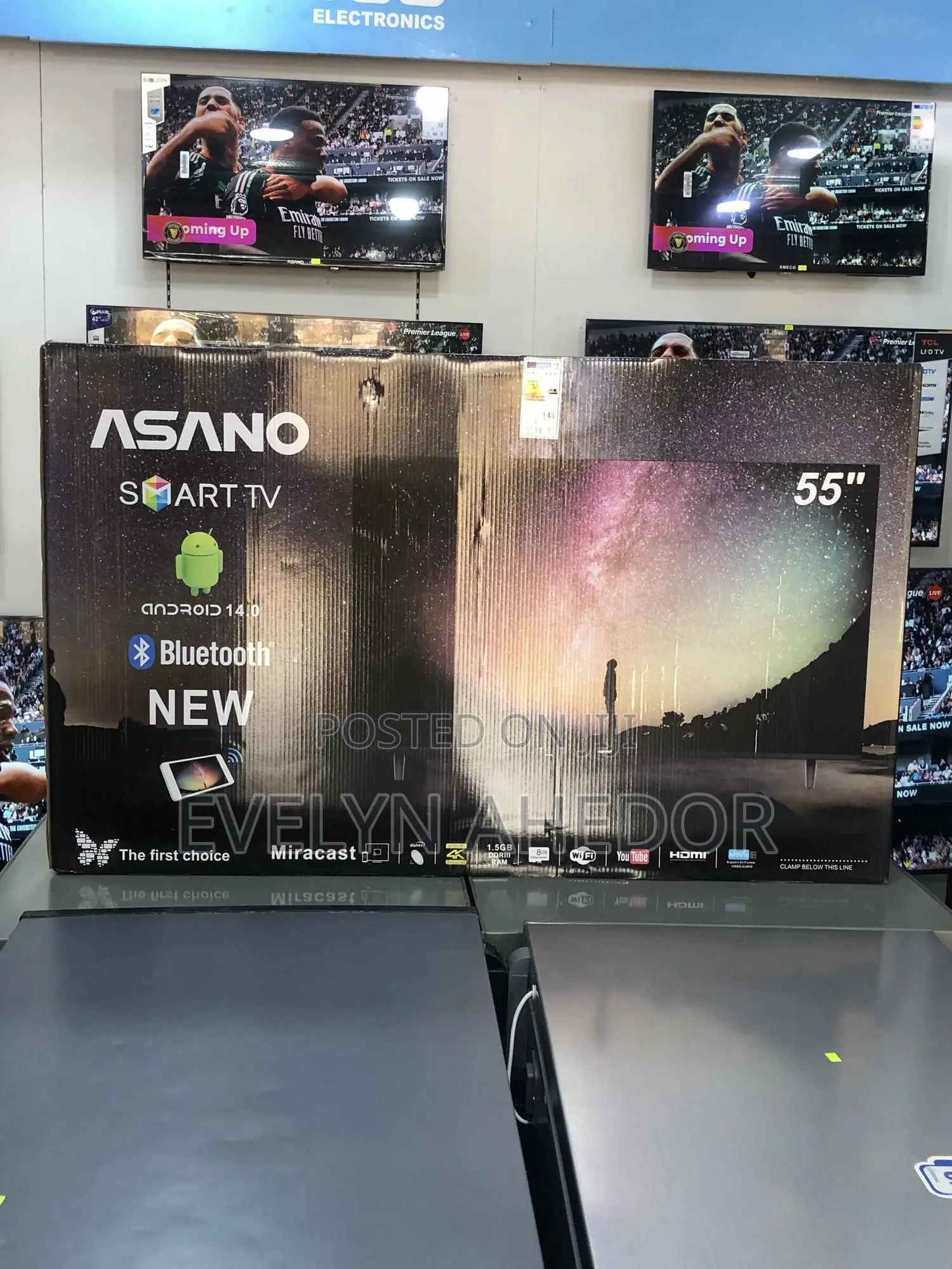 Quality and Affordable Asano 55 Inches Smart Tv for Sale
