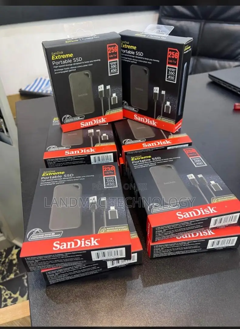 Sandisk 500gb Extreme Portable External Ssd - Up To 550mb/S