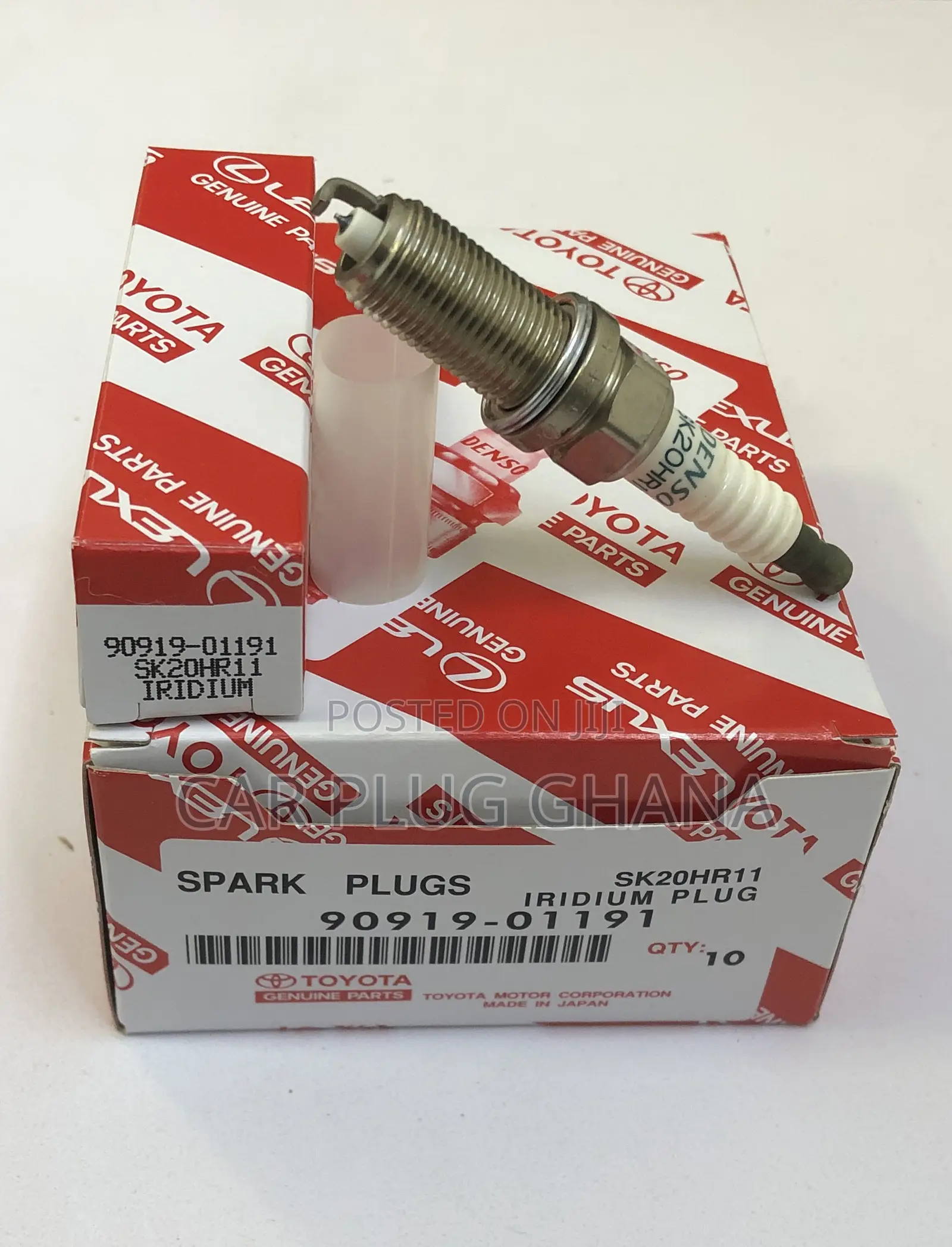 Original Denso Double Iridium Sk20hr11 16 Long Spark Plugs