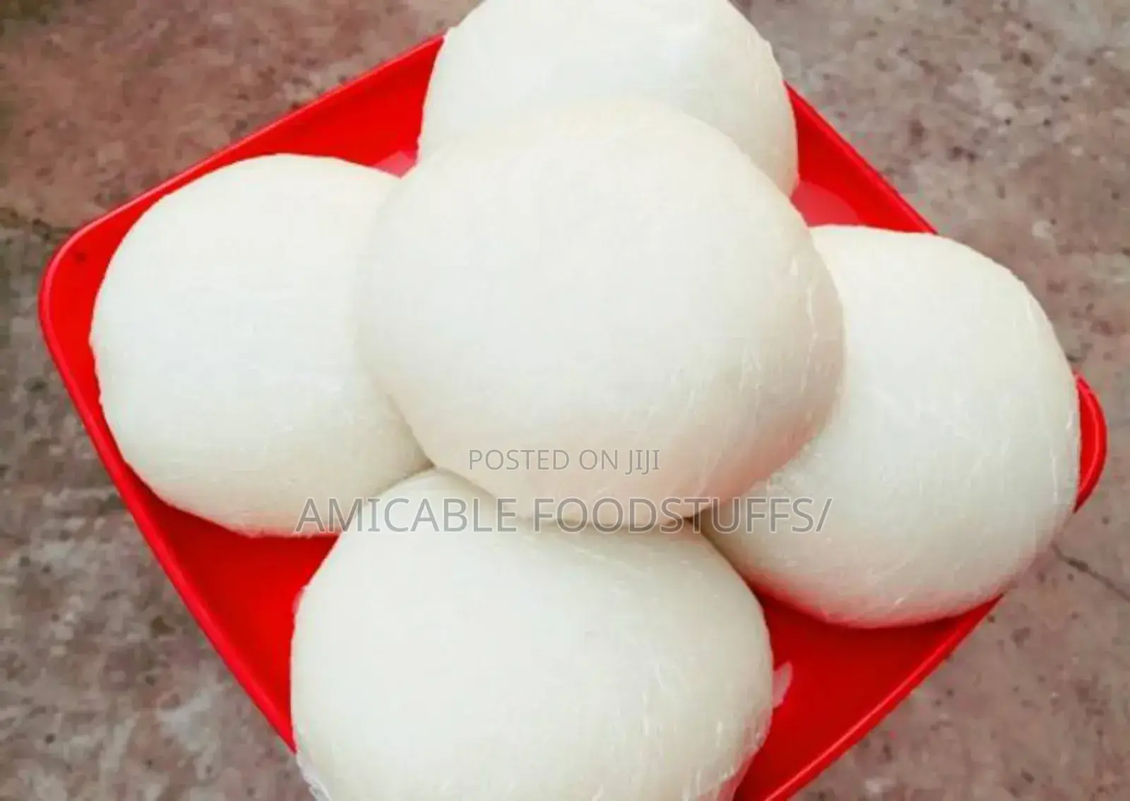 Freshly Made Nigerian Fufu