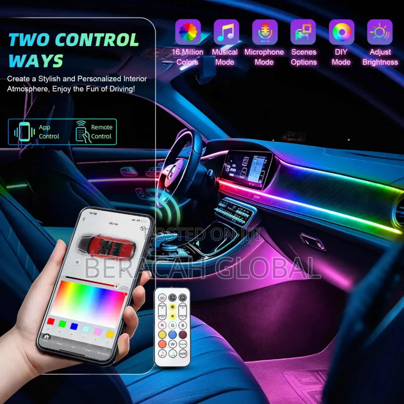 Car Ambient Interior Led Lights