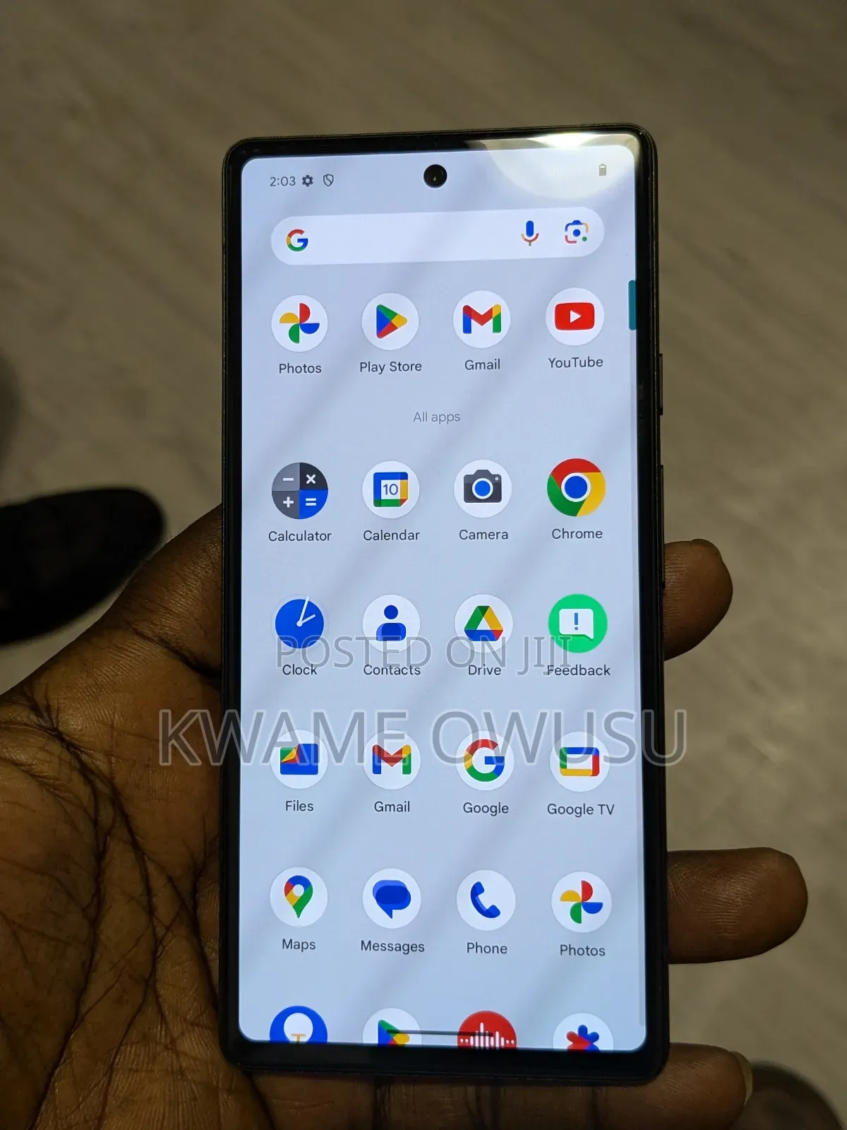 Google Pixel 6a 128 GB White