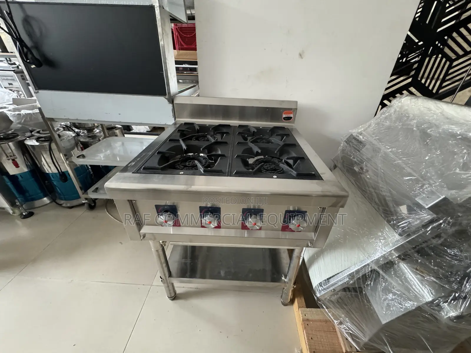 Commercial 4 Burner Cooker/Stove