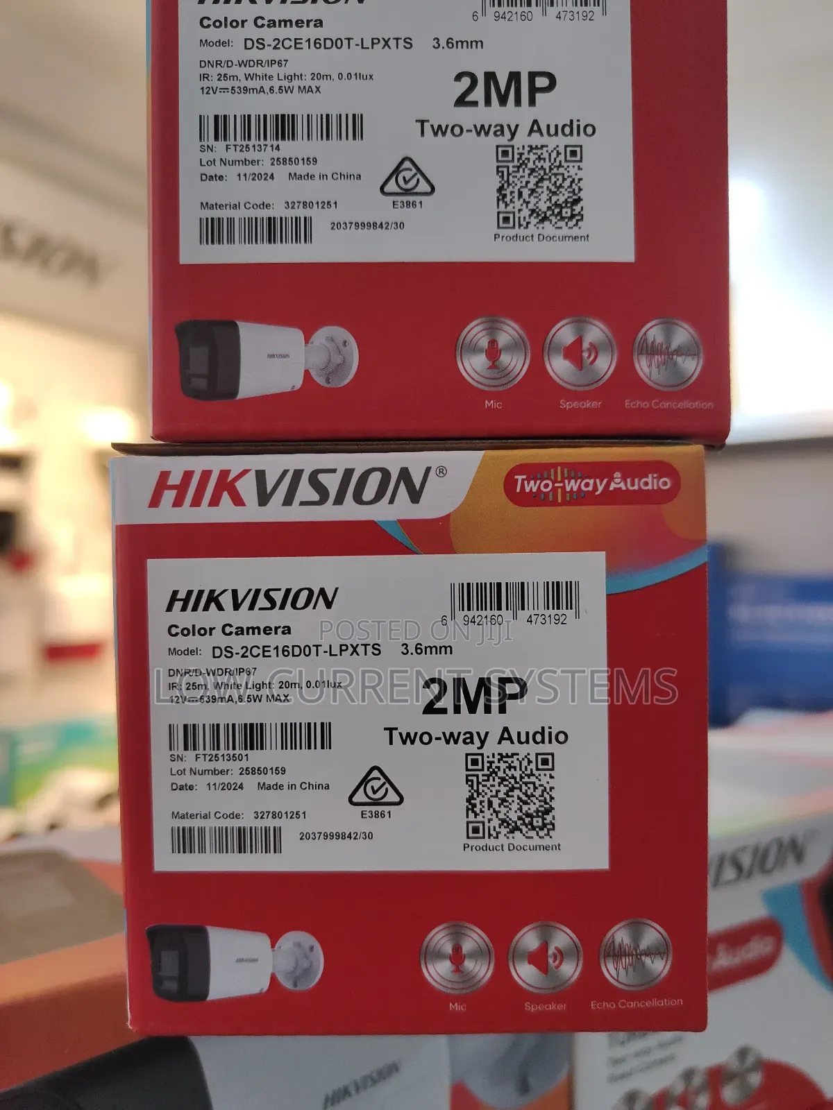 Hikvision Promo 4channel Full Kit Cameras CCTV Kit Two Ways Audio