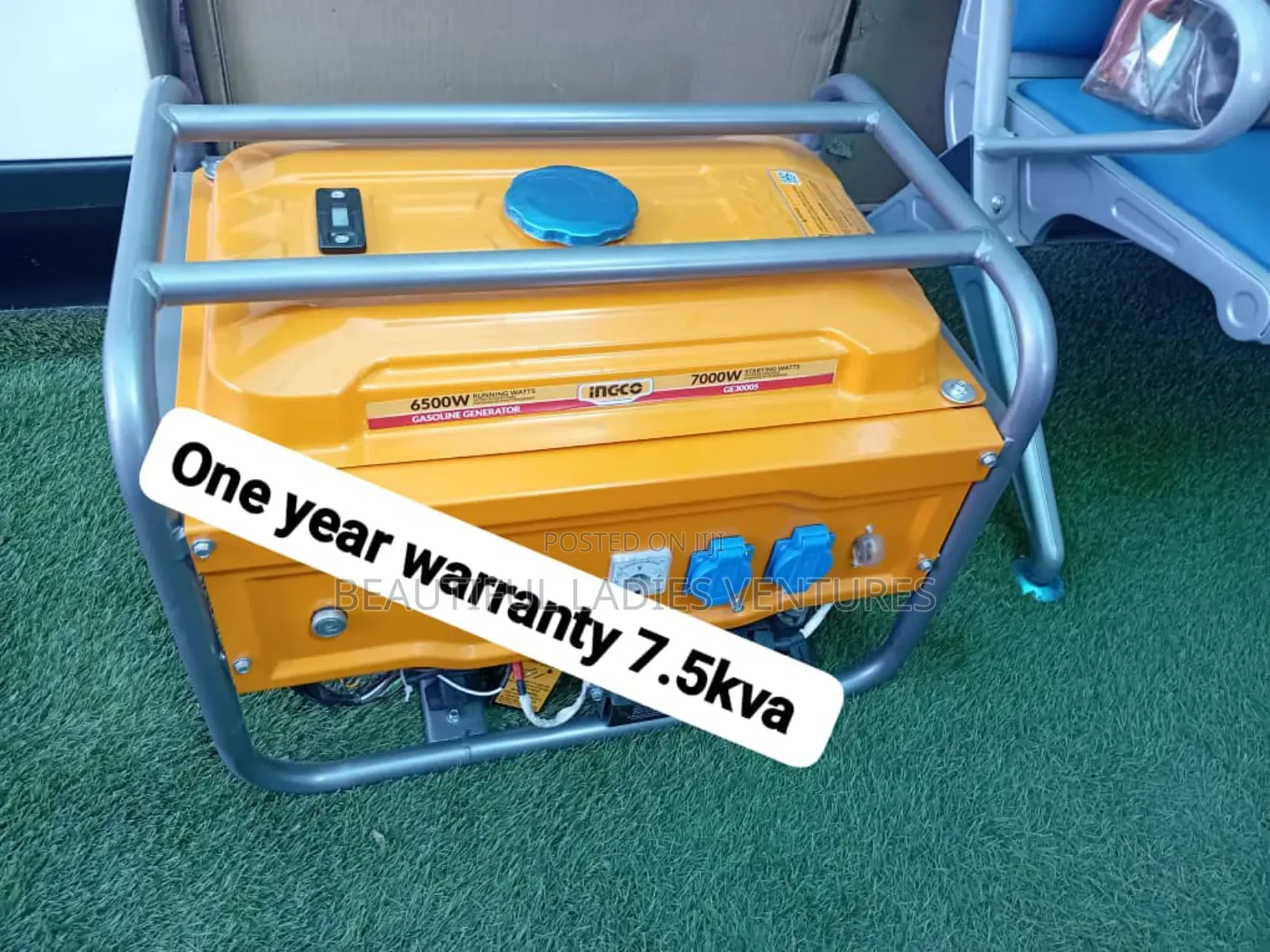 100% Trusted Generator 7.5kva 7000watt