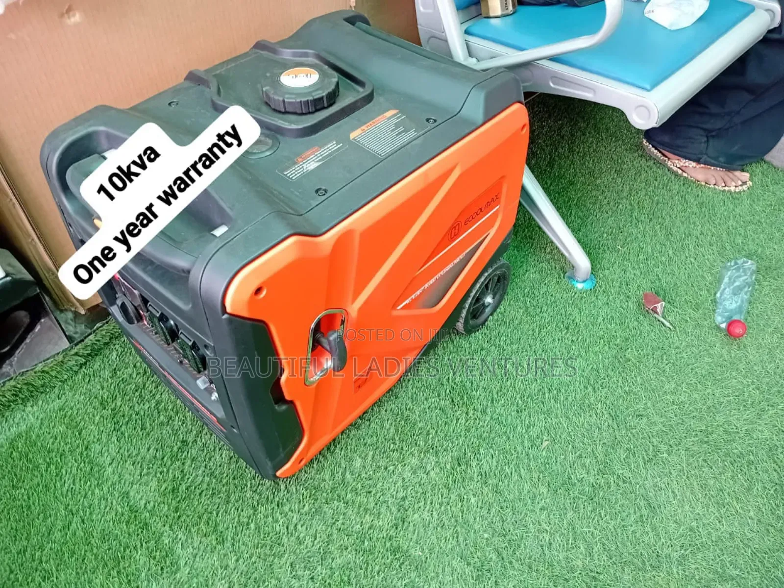 Orange and Black Inverter 10kva
