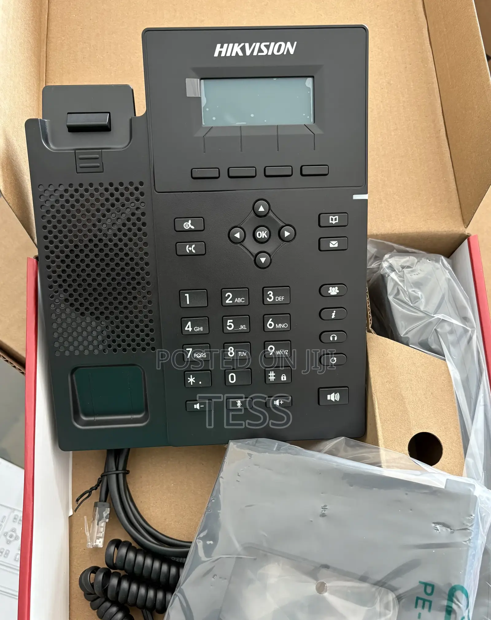 Hikvision Sip Phone Ip Telephone Ds-Kp6000-He1