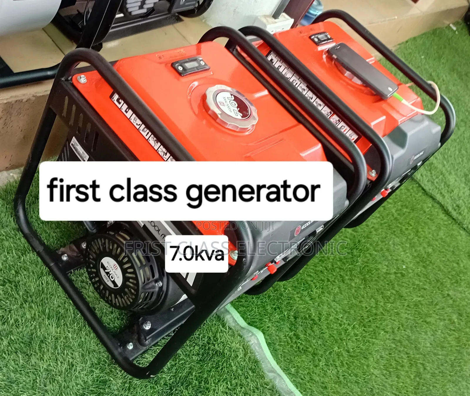 High Efficiency 7.0kva Petrol Generator