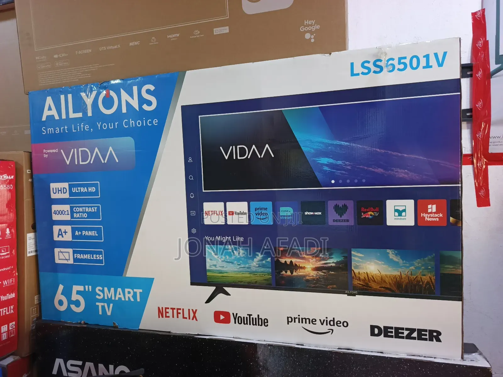 Ailyons 65 Inch Lss6501v Smart Tv