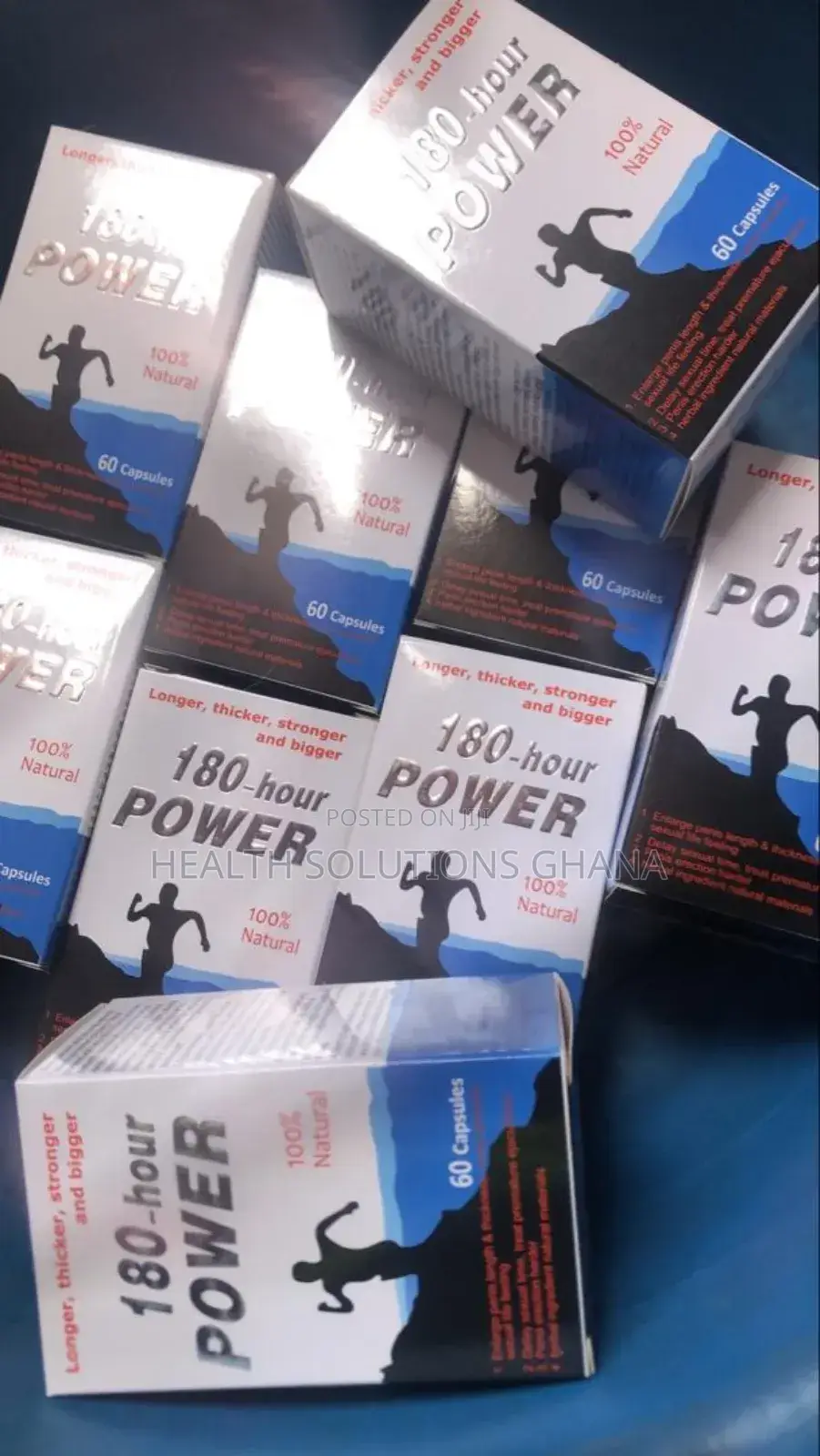 180 Hour Power Capsules - 60 Caps