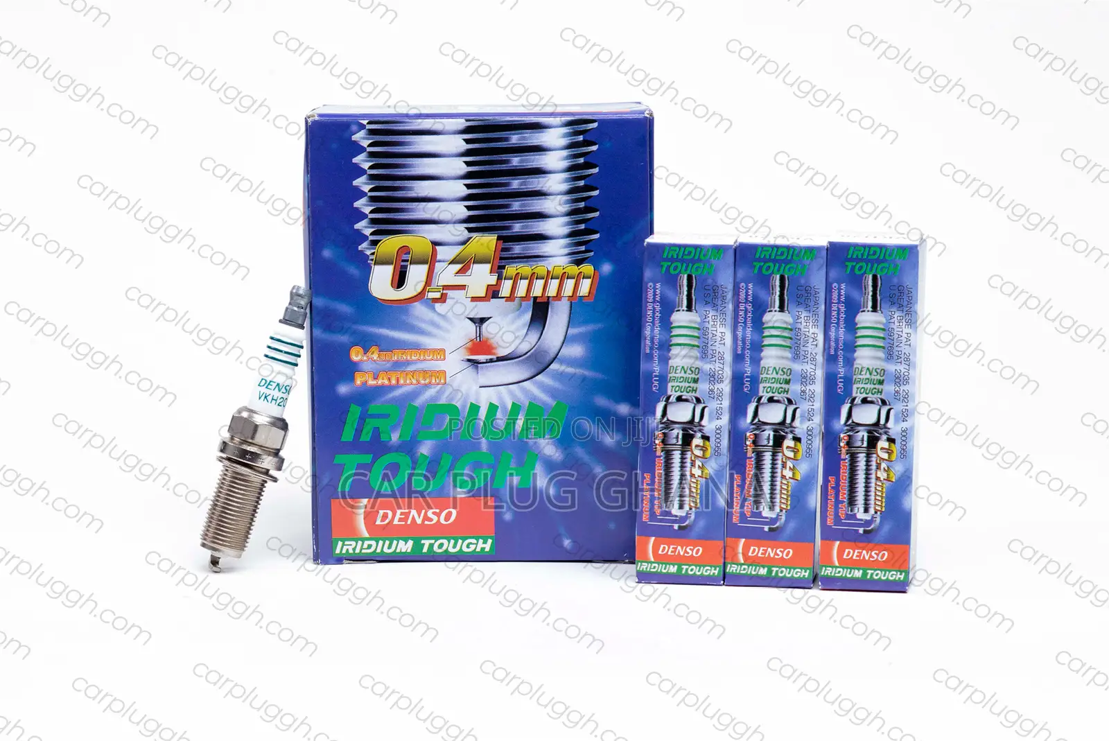 Denso 16 Long Spark Plugs Iridium Tough