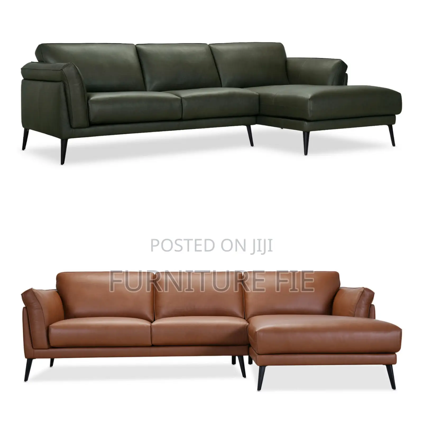 Keery 112" Leather Sectional With Chaise From Macy’S Usa