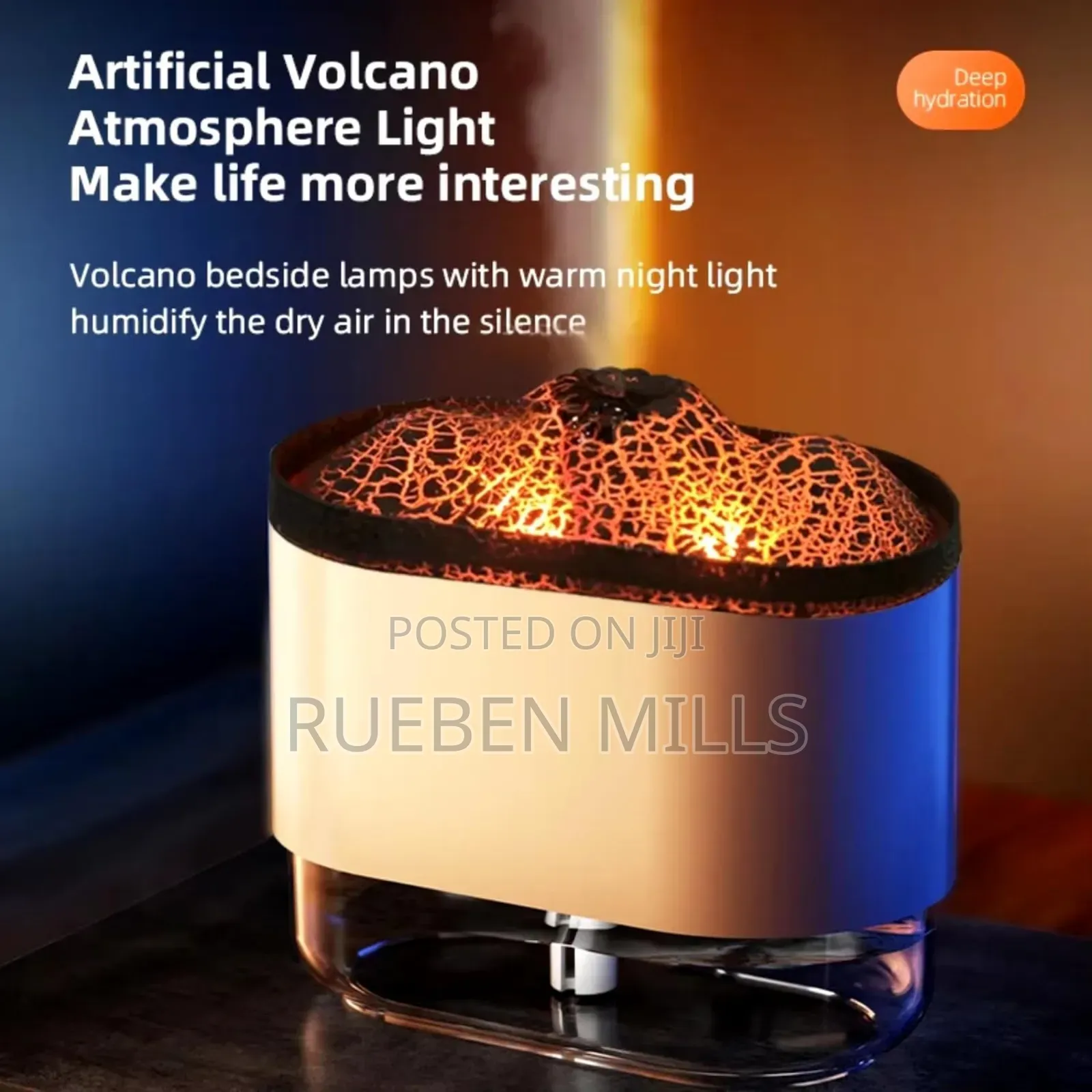 White A331 Model Volcano Air Diffuser Humidifier