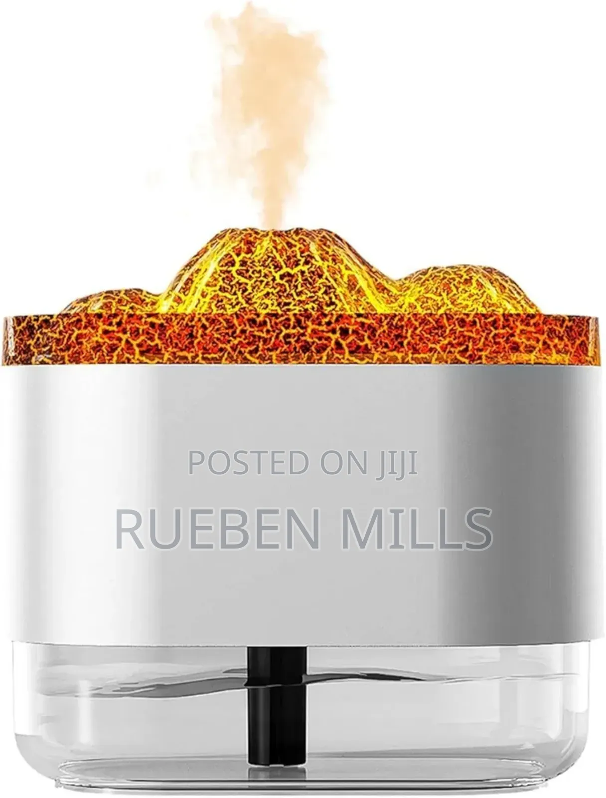 Flame Volcano Humidifier Diffuser With 2 Spray Modes - A331