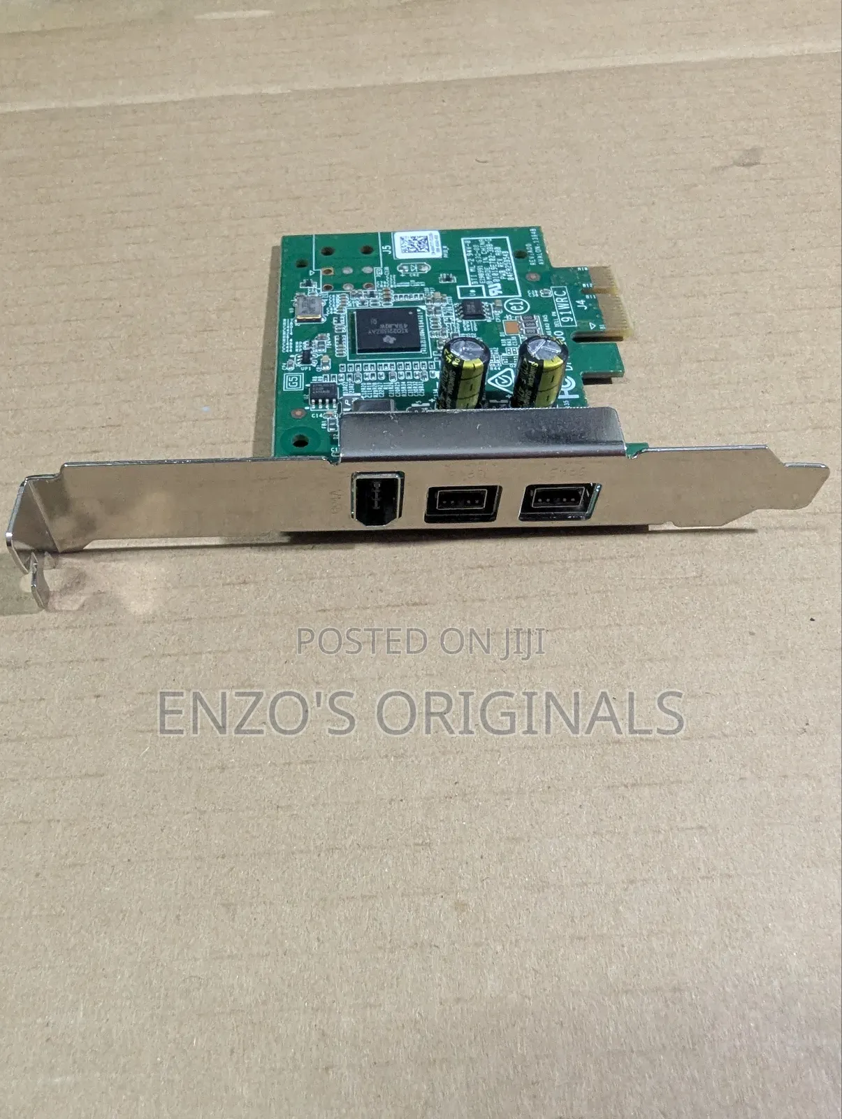 Firewire Card 400 800 Pcie for Desktops Original Dell