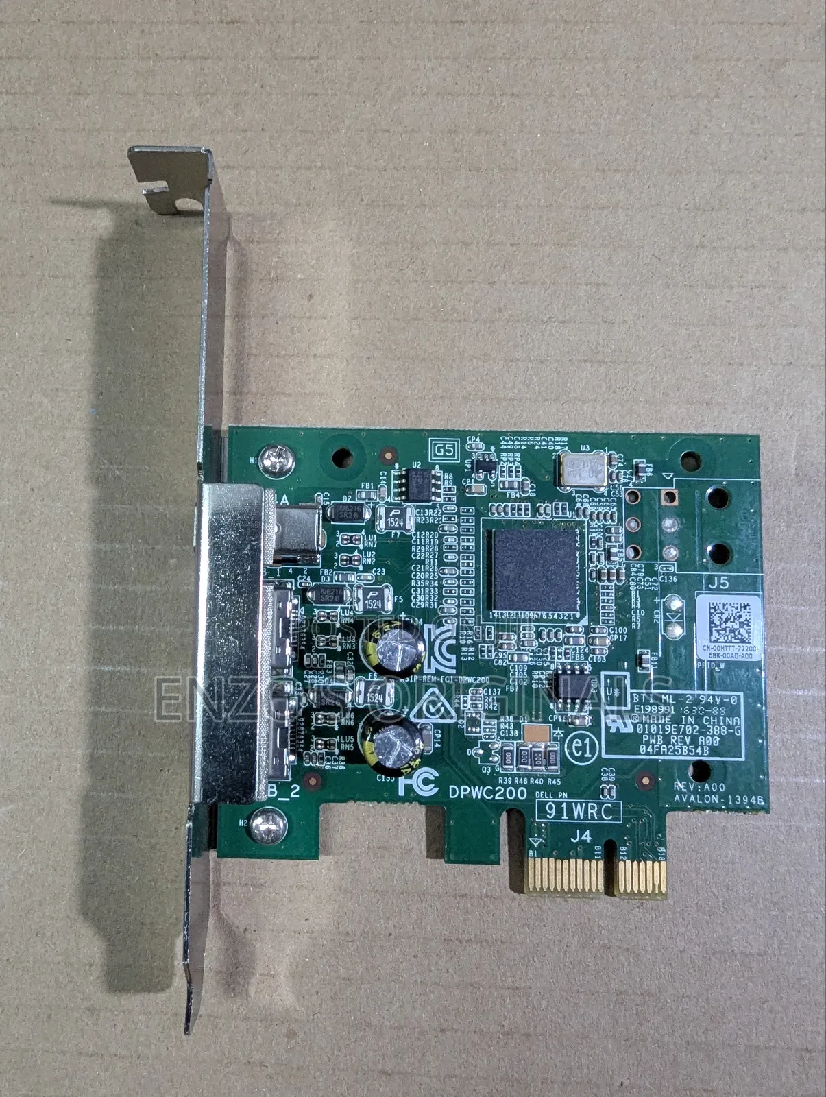 Firewire Card 400 800 Pcie for Desktops Original Dell