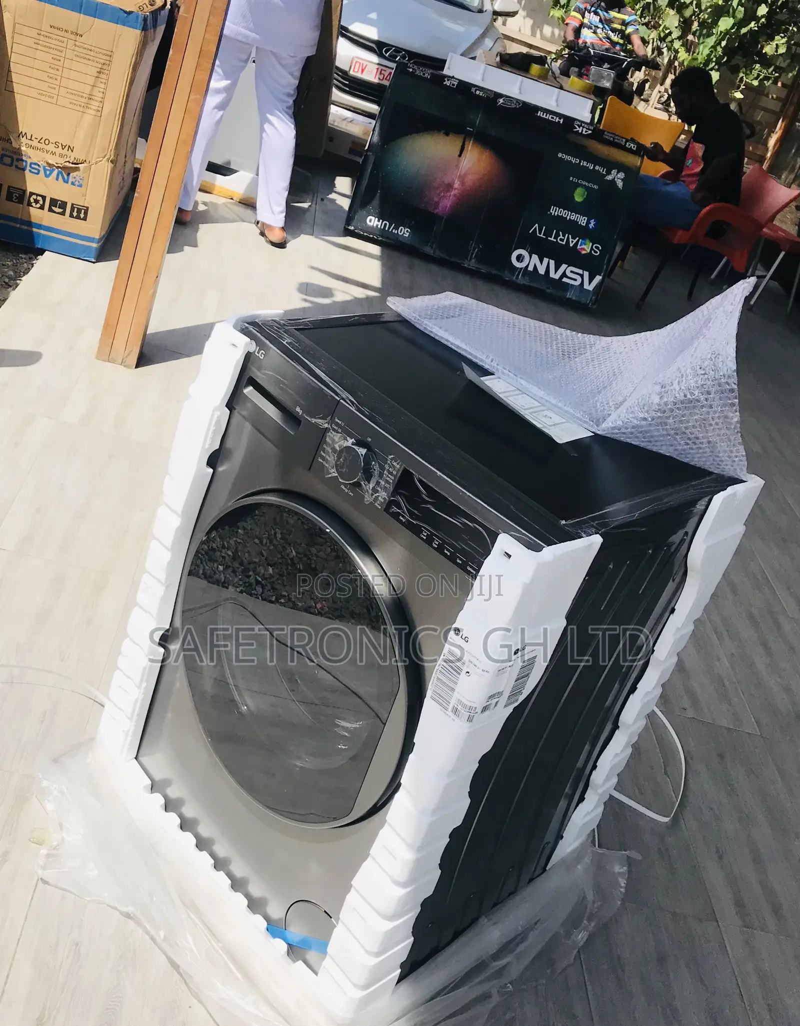 Get Classic Lg 8kg Front Load Fullauto Smart Washingmachine