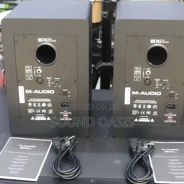 M-audio Bx8 D3 2-way 8" Active Studio Monitor Speakers