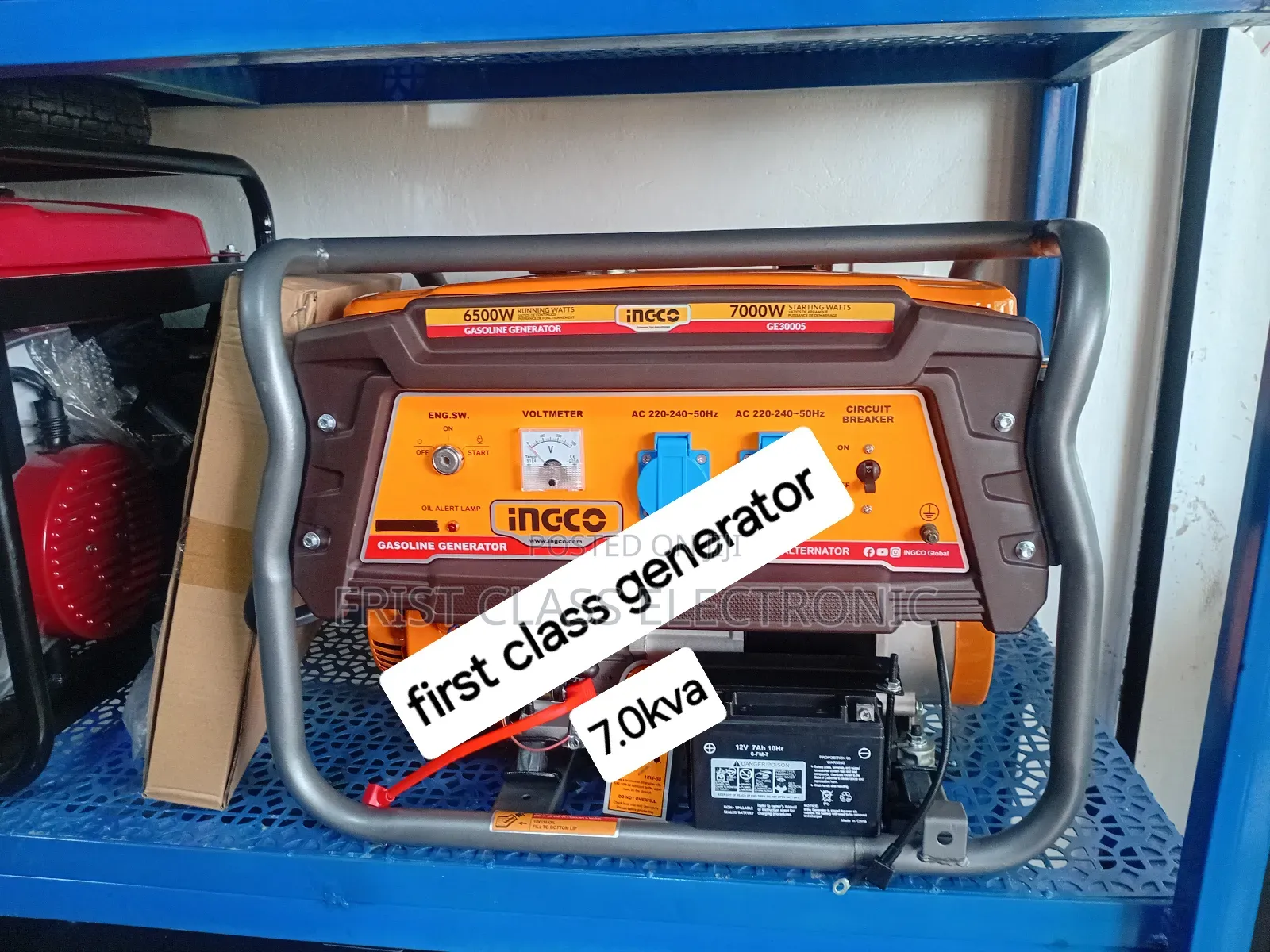 7.0kva Petrol Long-Lasting Performance Generator