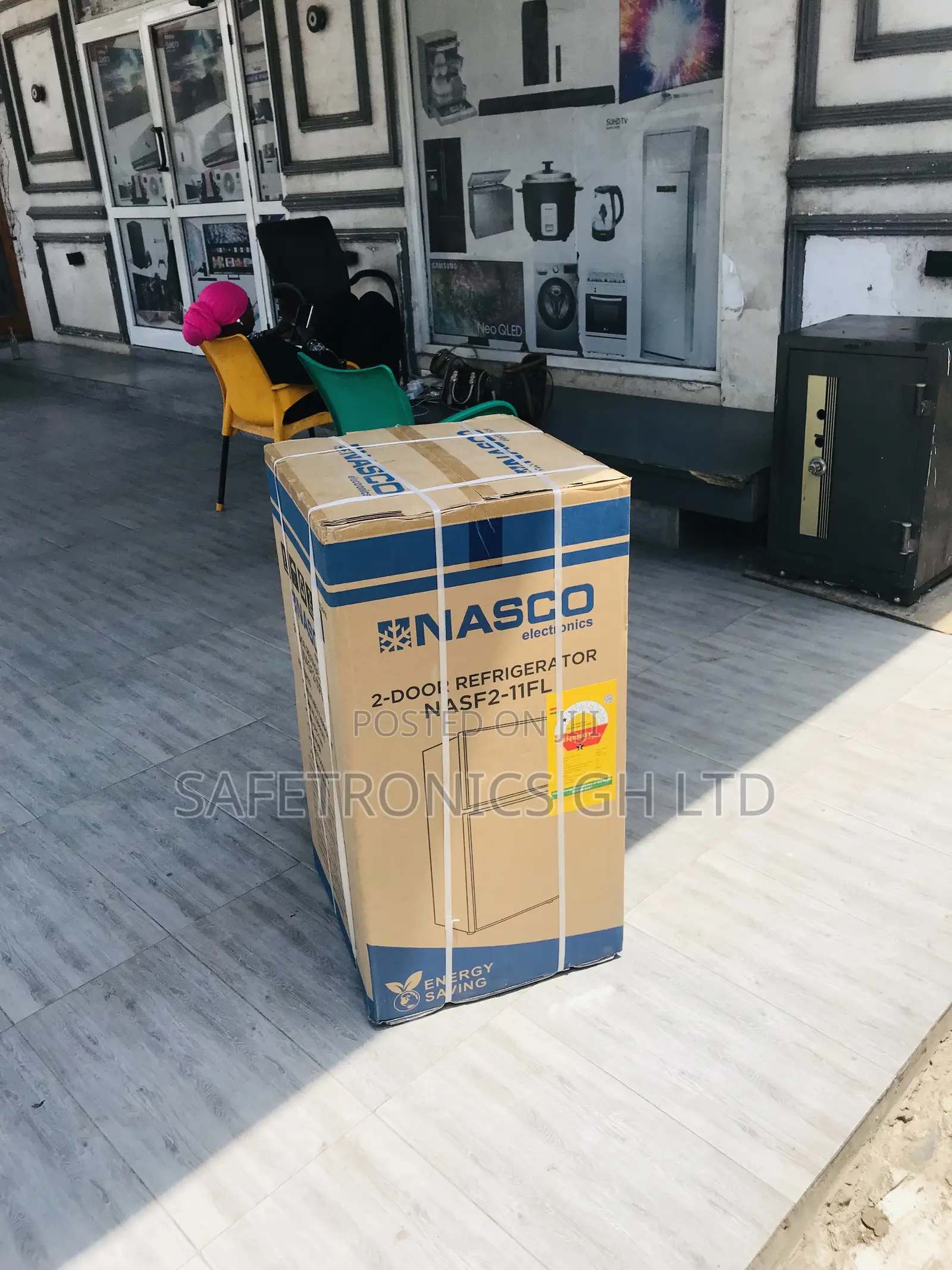 Long Lasting Nasco Doubledoor Top Freezer 90l Fridge