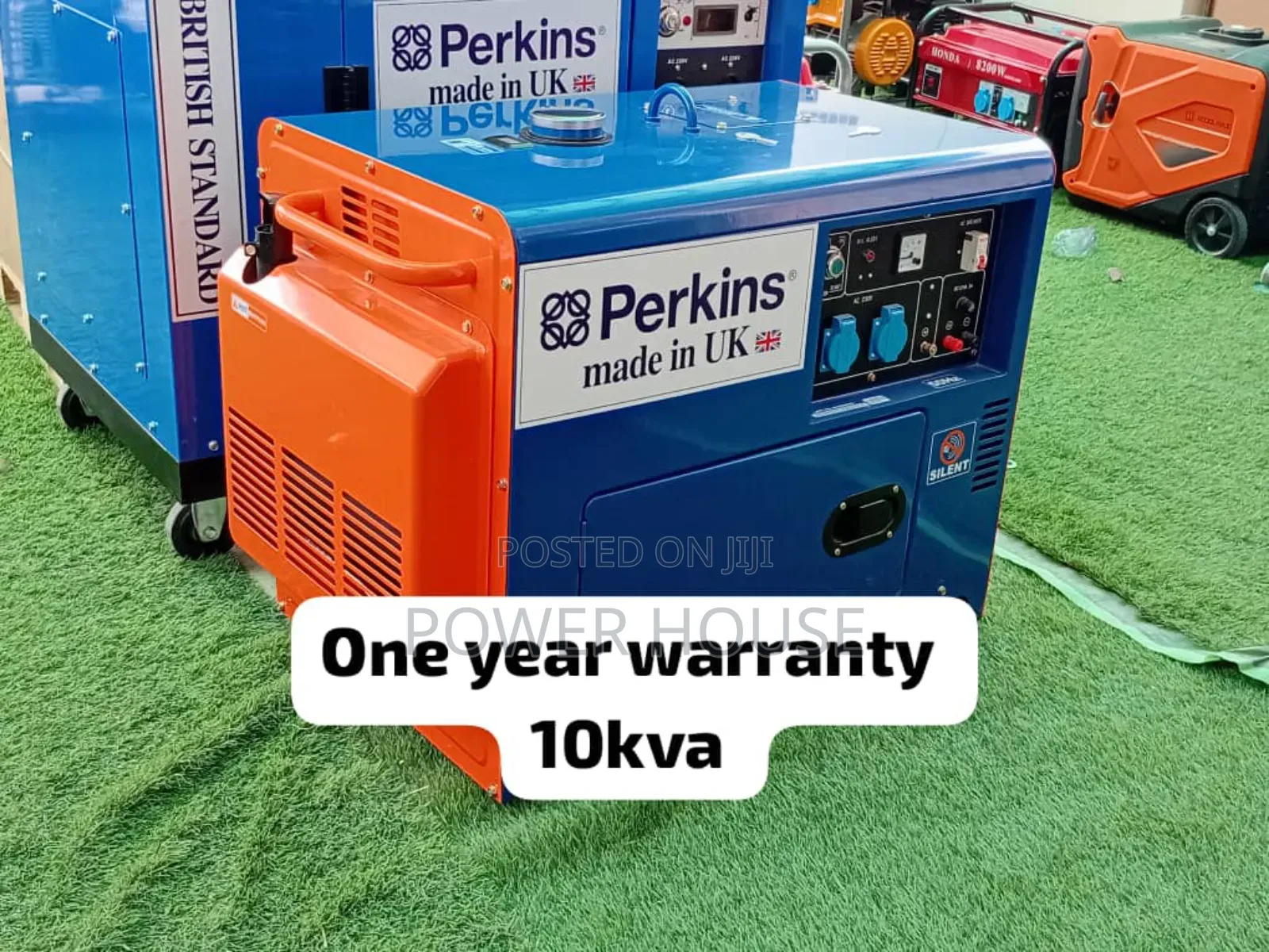 Adroited 10kva 13000watts Perkins Diesel Silent Generator