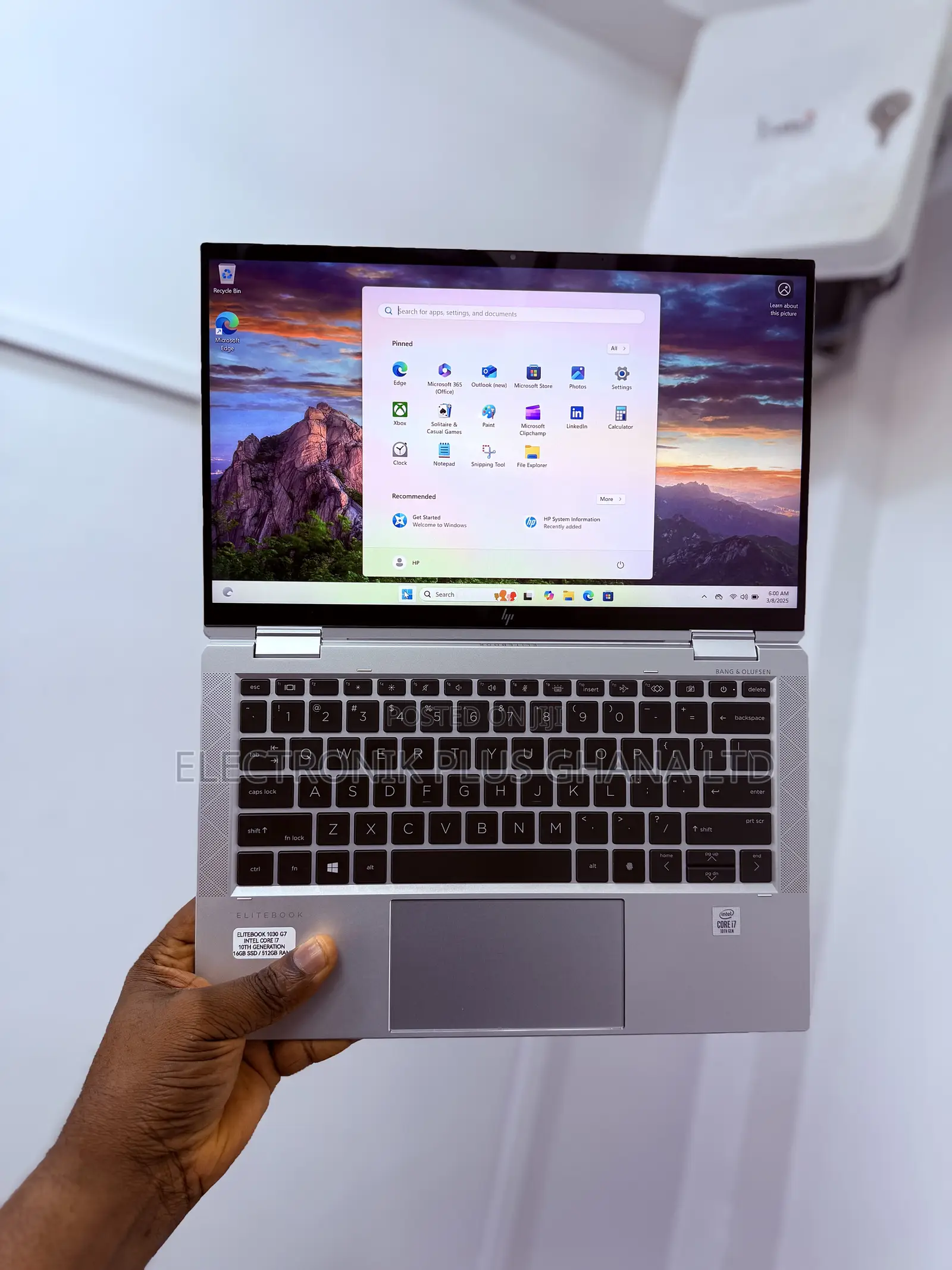Laptop HP EliteBook x360 1030 G7 16GB Intel Core i7 SSD 512GB