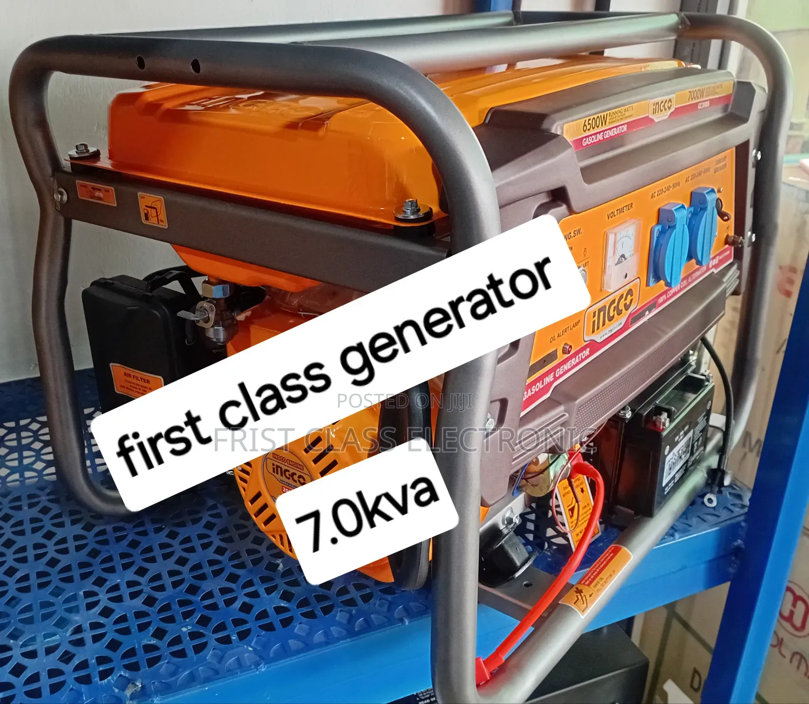 Portable 7.0kva Petrol Generator