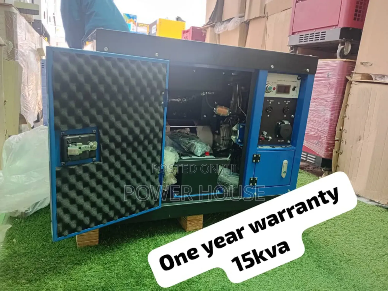 High Ranking Perkins Diesel 15kva Silent Generator 13000watt