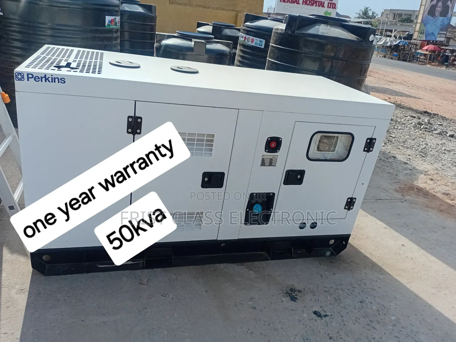 Electricity Producer 50kva Silent Diesel Generator