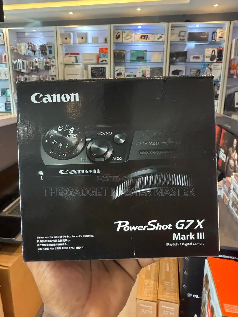 Canon Powershot G7 X Mark Iii Compact Camera