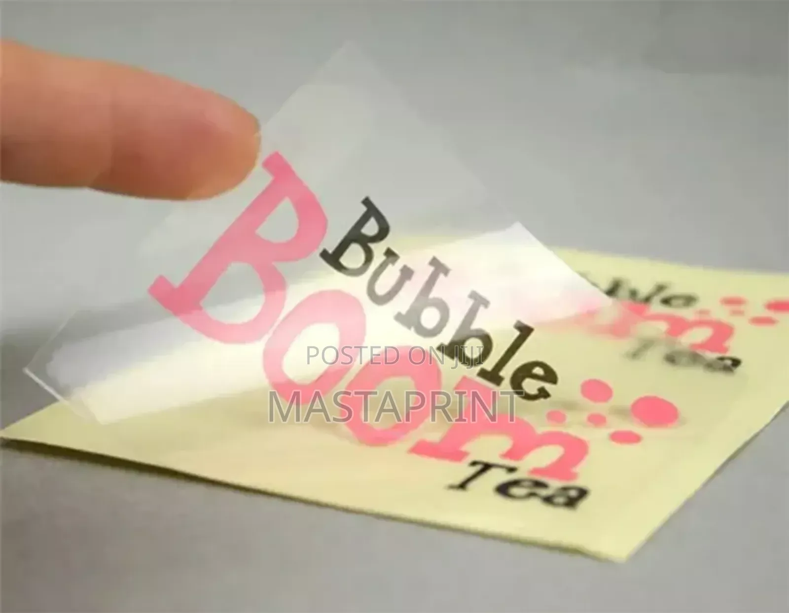 Transparent Sticker
