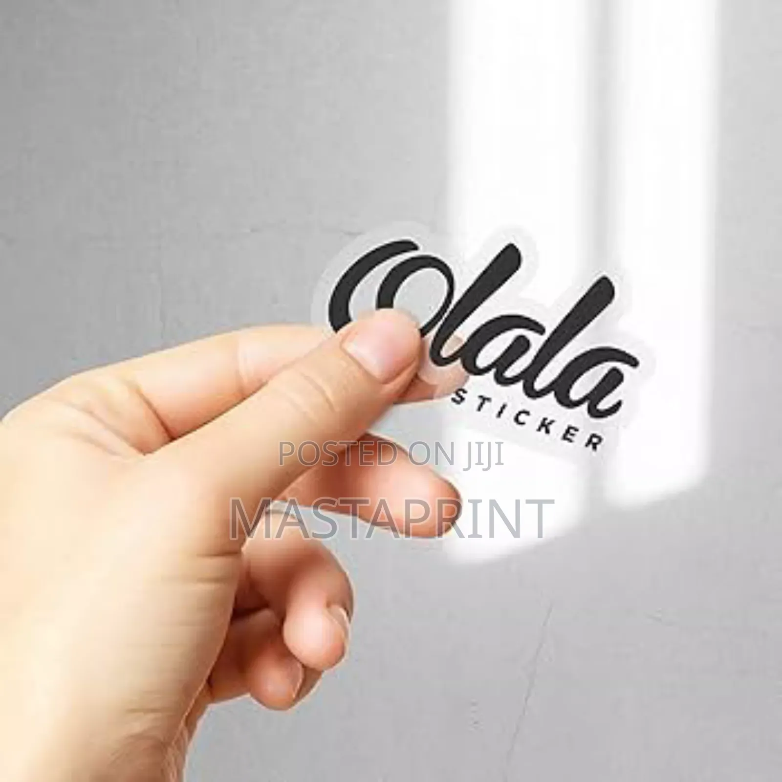 Transparent Sticker