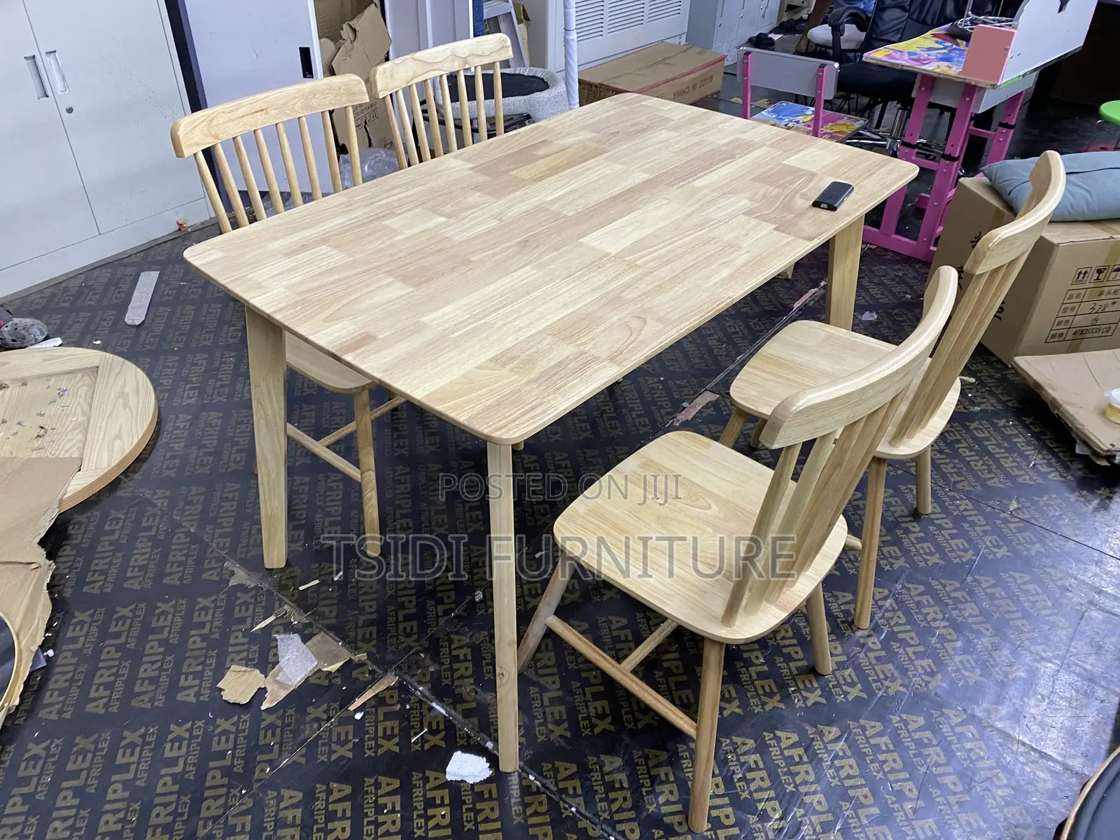 Quality Dining Sets With 4chairs Wooden -Tm1341