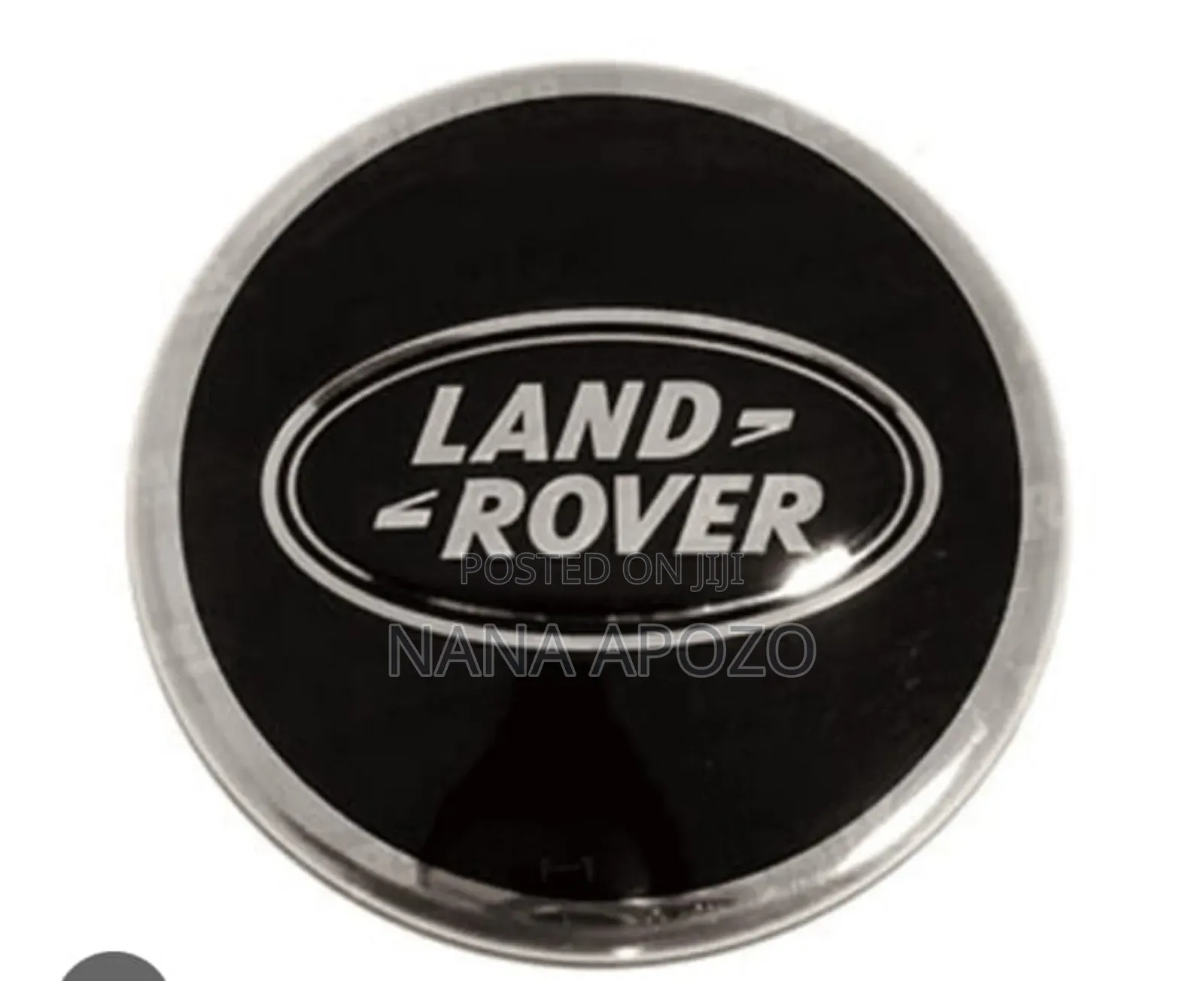 Land Rover and Range Rover Wheel Cups Black
