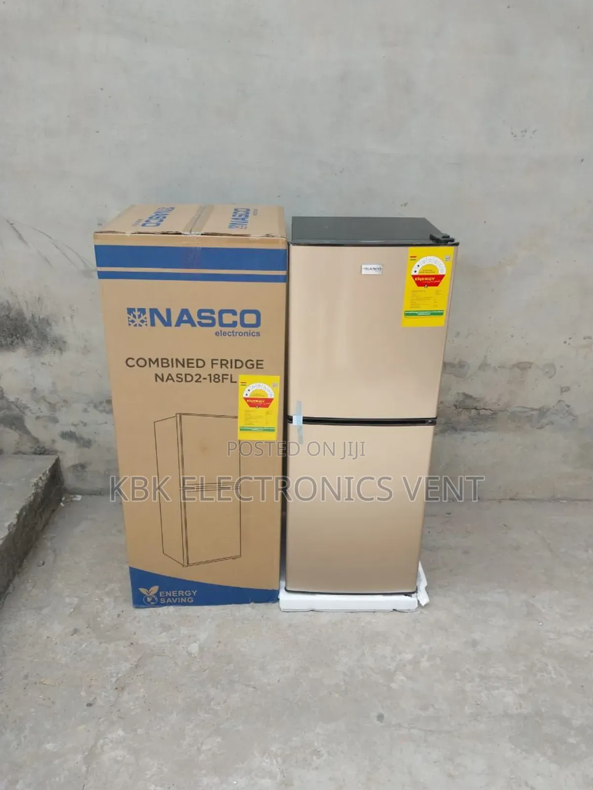 Nasco 136ltr Nasf2-18fl Double Door Refrigerators