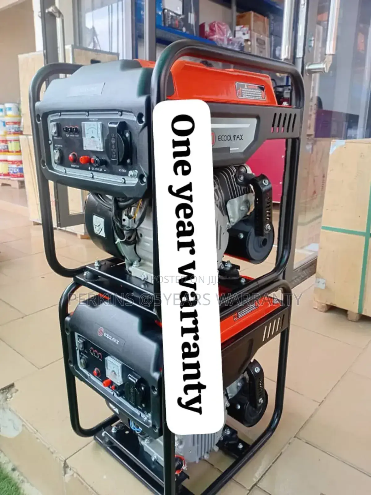 Fuelefficiency 7.5kva 8000wats Ecoolmax Pertol Generator