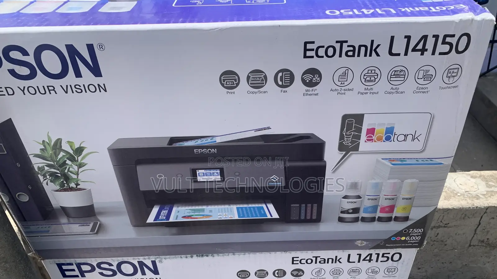 Epson Ecotank L14150 A3+ Printer With Duplex Feature
