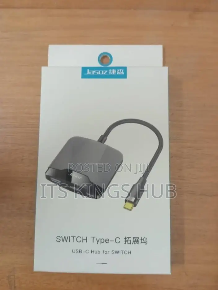 Jasoz Type C to Hdmi, Usb, and C Multiport Adapter