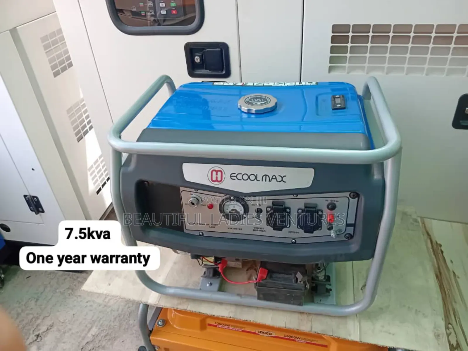 Ecoolmax 7.5kva Generator