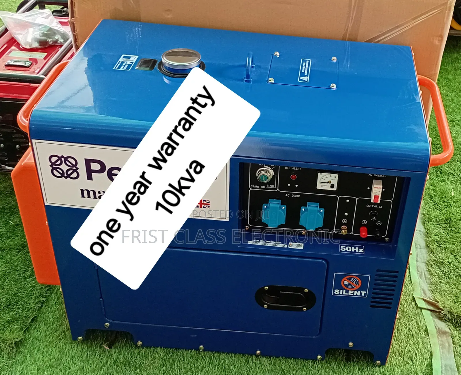 Electric Start 10kva Silent Diesel Generator