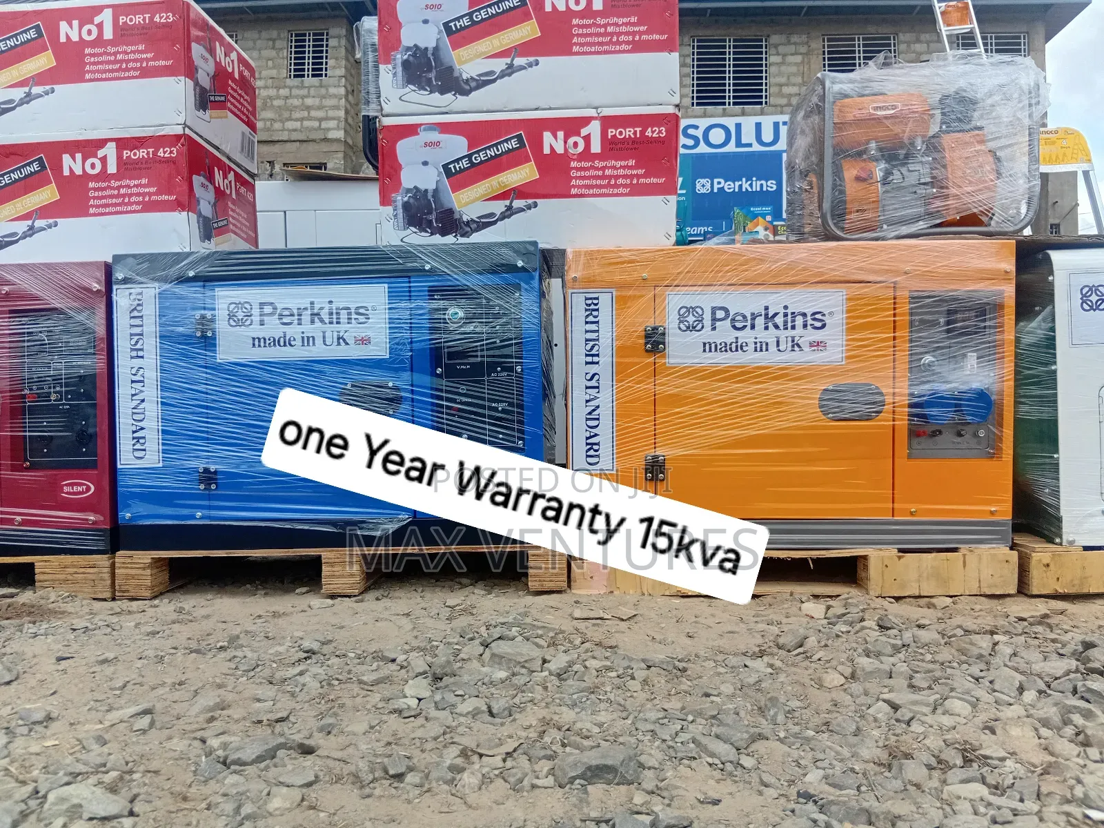 15kva Diesel Generator High Power Genset 15kva Keystarter