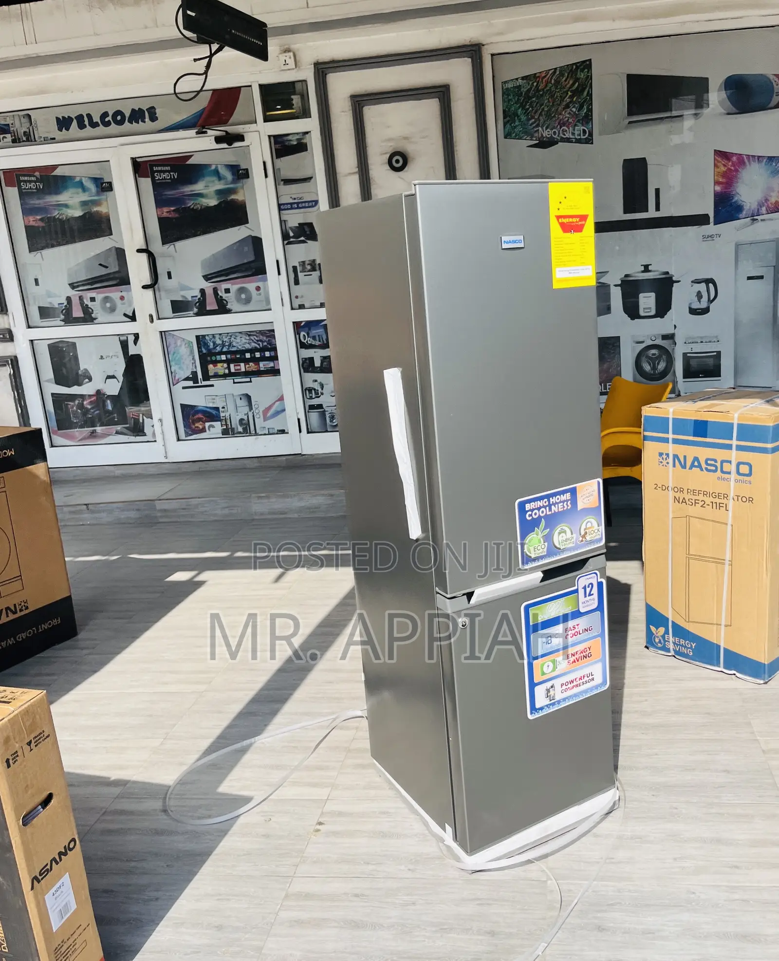 Super Cooling Nasco Nasd2-23-Sk 2 Door Refrigerator.