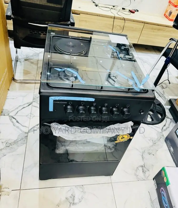 Stylish 3gas Burners 1electric With Easy Way of Cooking