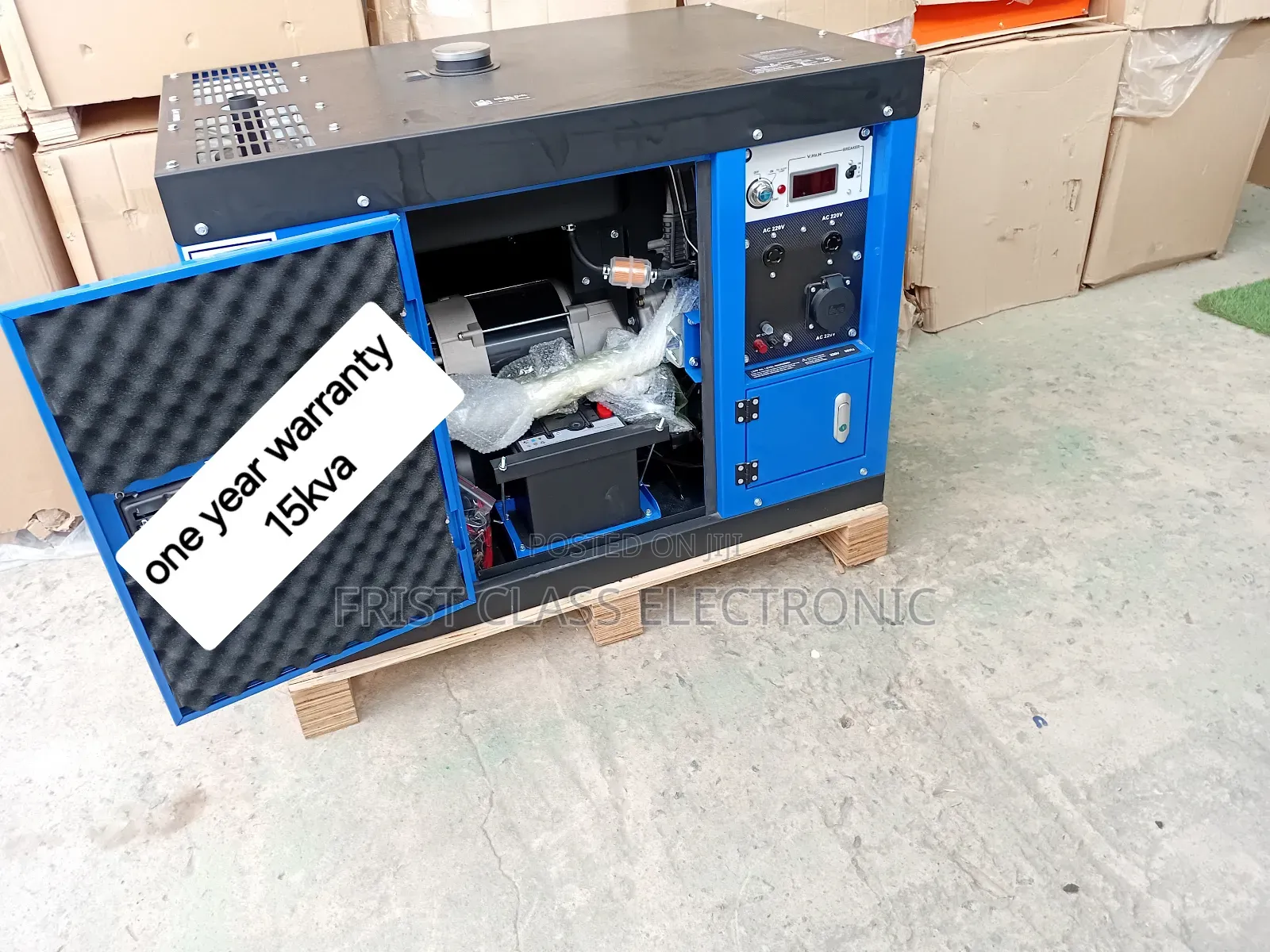 Heavy Duty 15kva Silent Diesel Engine