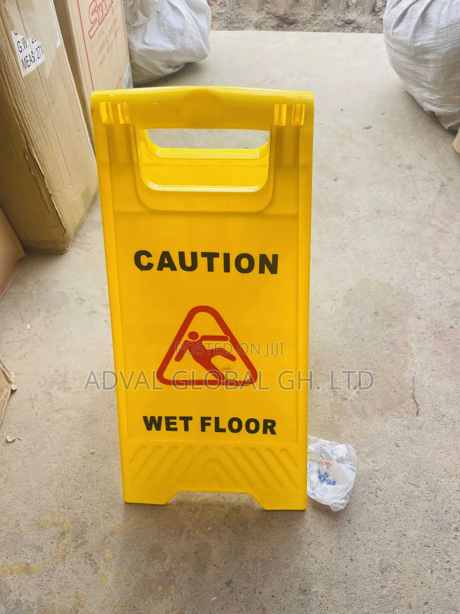 Cleaning Caution Sign