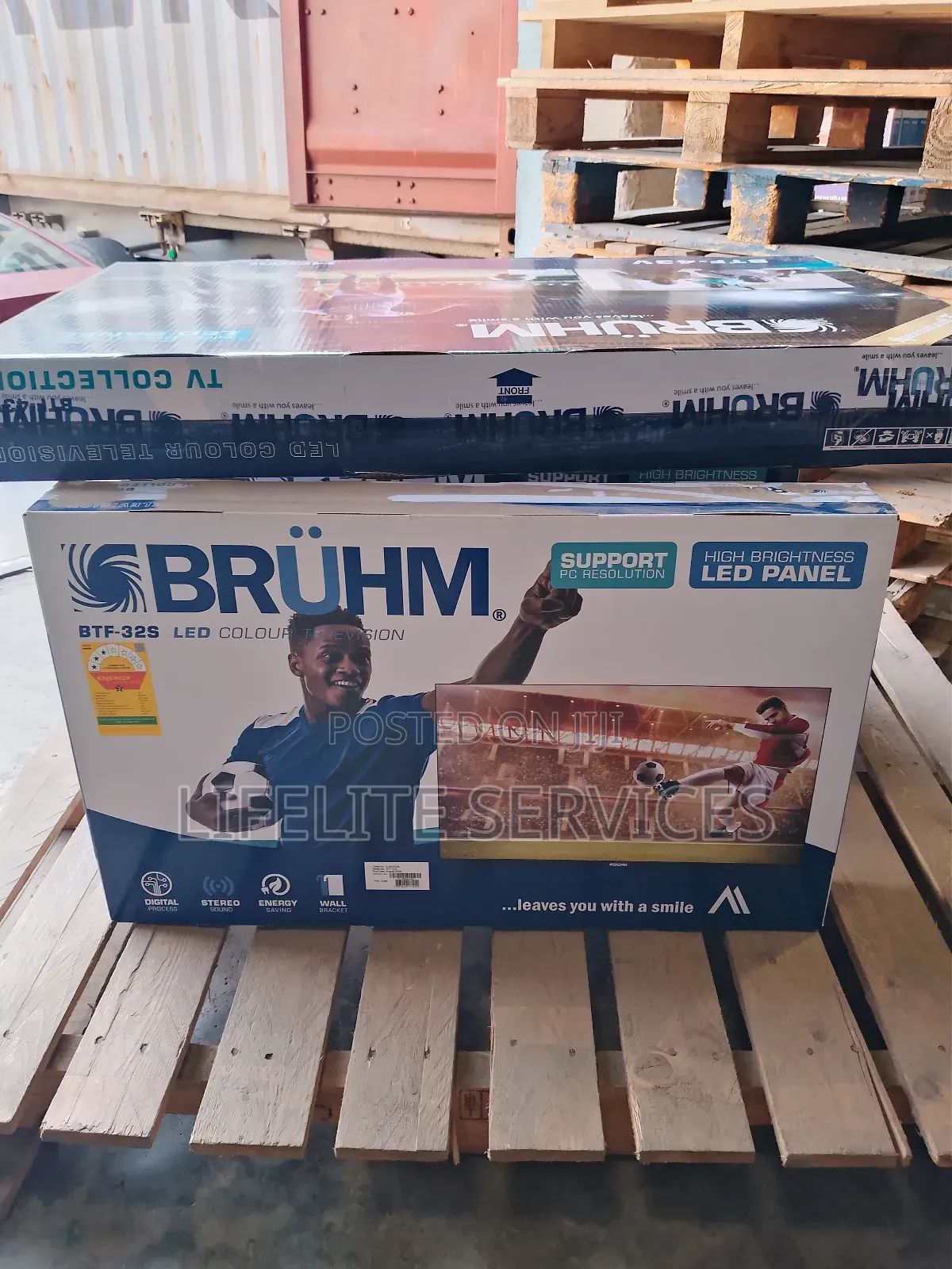 Tv Bruhm 32" (100% Digital Satellite/